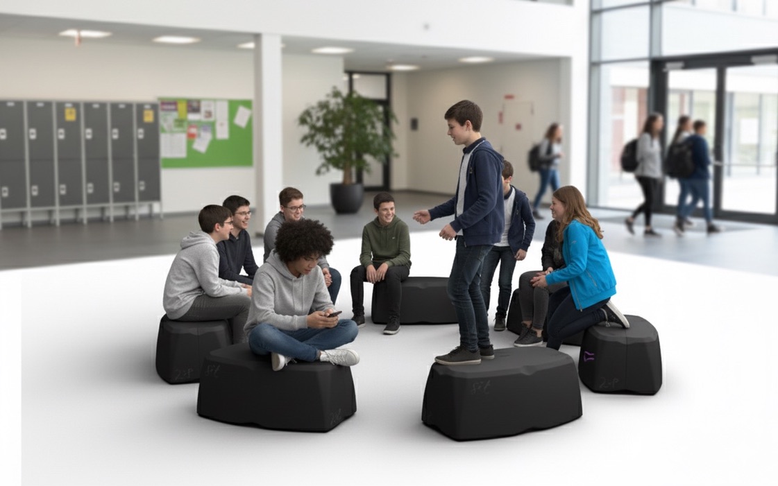 Das Churer Modell beschreibt eine Methode der Bewegungsförderung, die auf der Idee basiert, Kindern durch vielseitige und kreative Bewegungsangebote eine ganzheitliche Entwicklung zu ermöglichen. In diesem Kontext werden Hockblocs eingesetzt, die vielseitig genutzt werden können. Kinder sitzen oder stehen in einem Kreis, wobei die Hockblocs als flexible Elemente dienen, um verschiedene Bewegungs- und Spielmöglichkeiten zu schaffen. Die Hockblocs ermöglichen den Kindern, ihre Körperspannung, Balance und Koordination zu trainieren, während sie gleichzeitig soziale Fähigkeiten wie Zusammenarbeit und Kommunikation fördern. Das Churer Modell legt Wert darauf, dass die Kinder eigenständig experimentieren und die Materialien kreativ nutzen, um ihre motorischen und kognitiven Fähigkeiten weiterzuentwickeln.