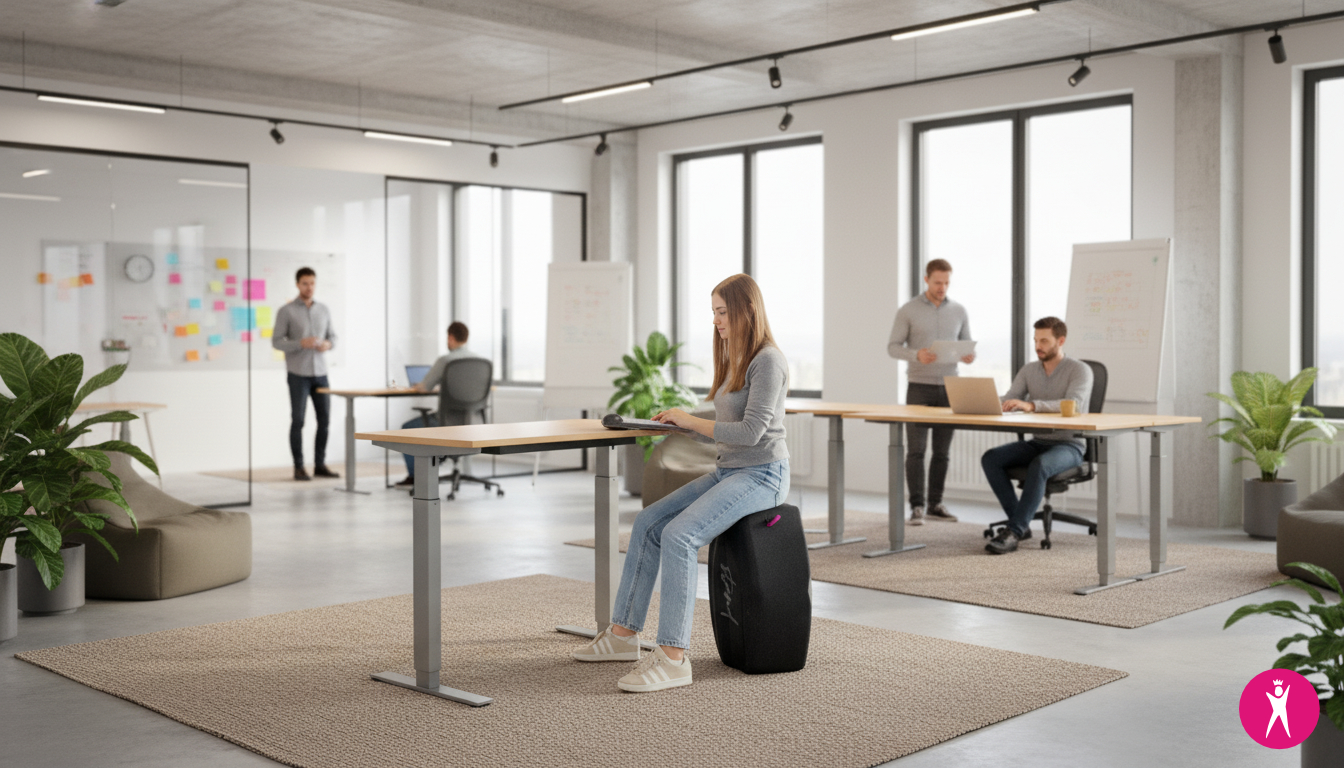 Bewegung im Büro